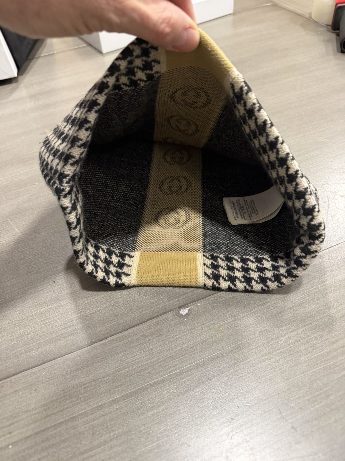 Gucci Rare Genuine Interlocking GG Pattern Wool  … - image 3