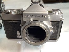 Nikon Nikkormat FTN 35mm SLR Film Camera Body - Read