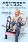Potty Training Seat with Step Ladder – Toddler Toilet Trainer – Pink/Blue