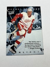 1994-95 Fleer Ultra - Sergei Fedorov Performance Highlights Sergei Fedorov #2
