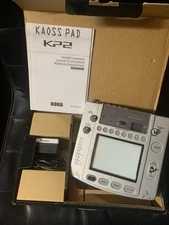 Korg KP2 KP-2 Kaoss Pad Dynamic Effects Controller Sampler w/ AC Adapter and Box
