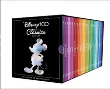 Disney 100: Movie Classics 30-Book Library Ha...