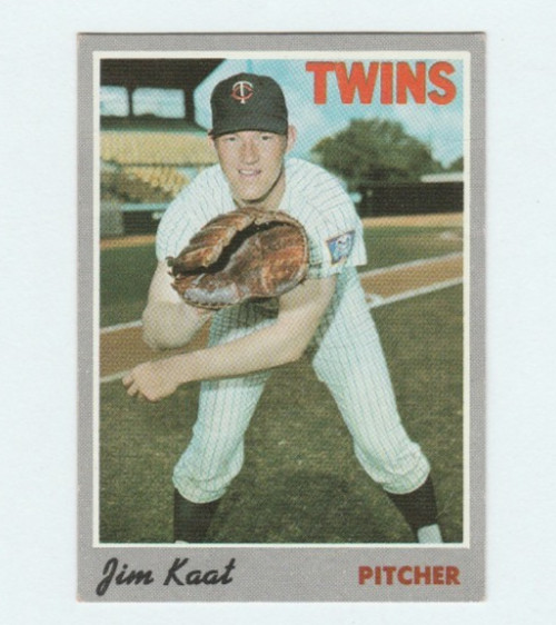 Jim Kaat #75 Baseball Cards 1970 Topps trading card — raw and PSA graded price guide