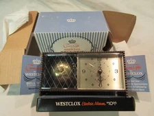 Westclox  NEW Vintage 1967 Bell-Vue alarm clock, electric NOS