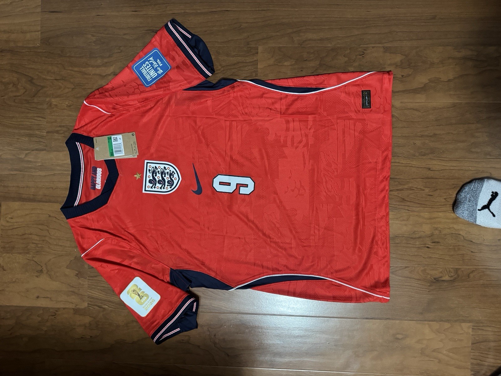 Harry Kane World Cup 2026 Jersey XL New with Tags England