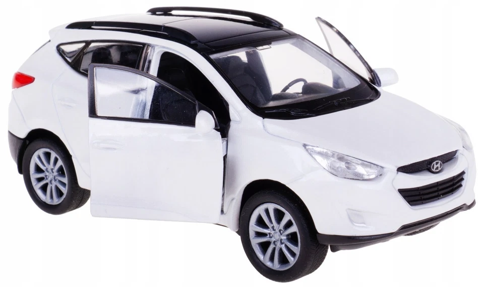Welly Hyundai Tucson белый 1:34 1:39 масштаб автомобиля краска повреждения США пошлины оплачены - Изображение 2 из 4