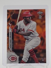 ARISTIDES AQUINO 2020 TOPPS CHROME BEN BALLER ORANGE ROOKIE /25 #111 REDS Q1887