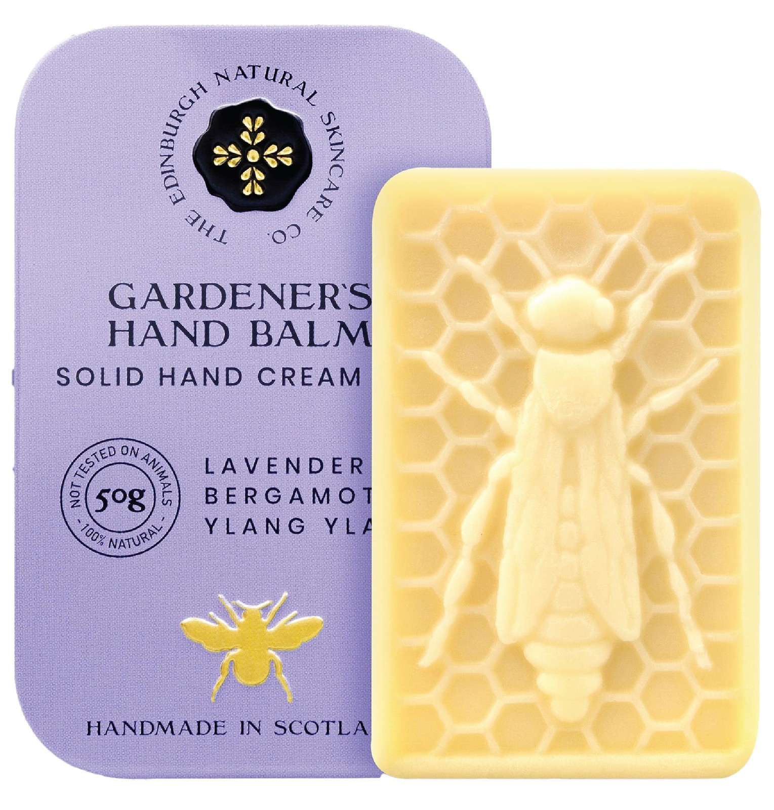 Gardener’s Hand Cream Bar | 100% Natural Moisturiser for Dry 50 g (Pack of 1)