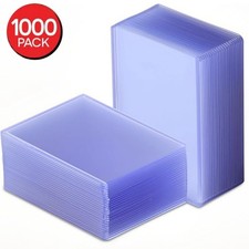 3 X 4 Standard Card Size Top Loaders Case 1000pcs 35 Pt New