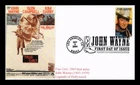 Dr Jim Stamps John Wayne 2004 First Day Of Issue Cover Hollywood Legend