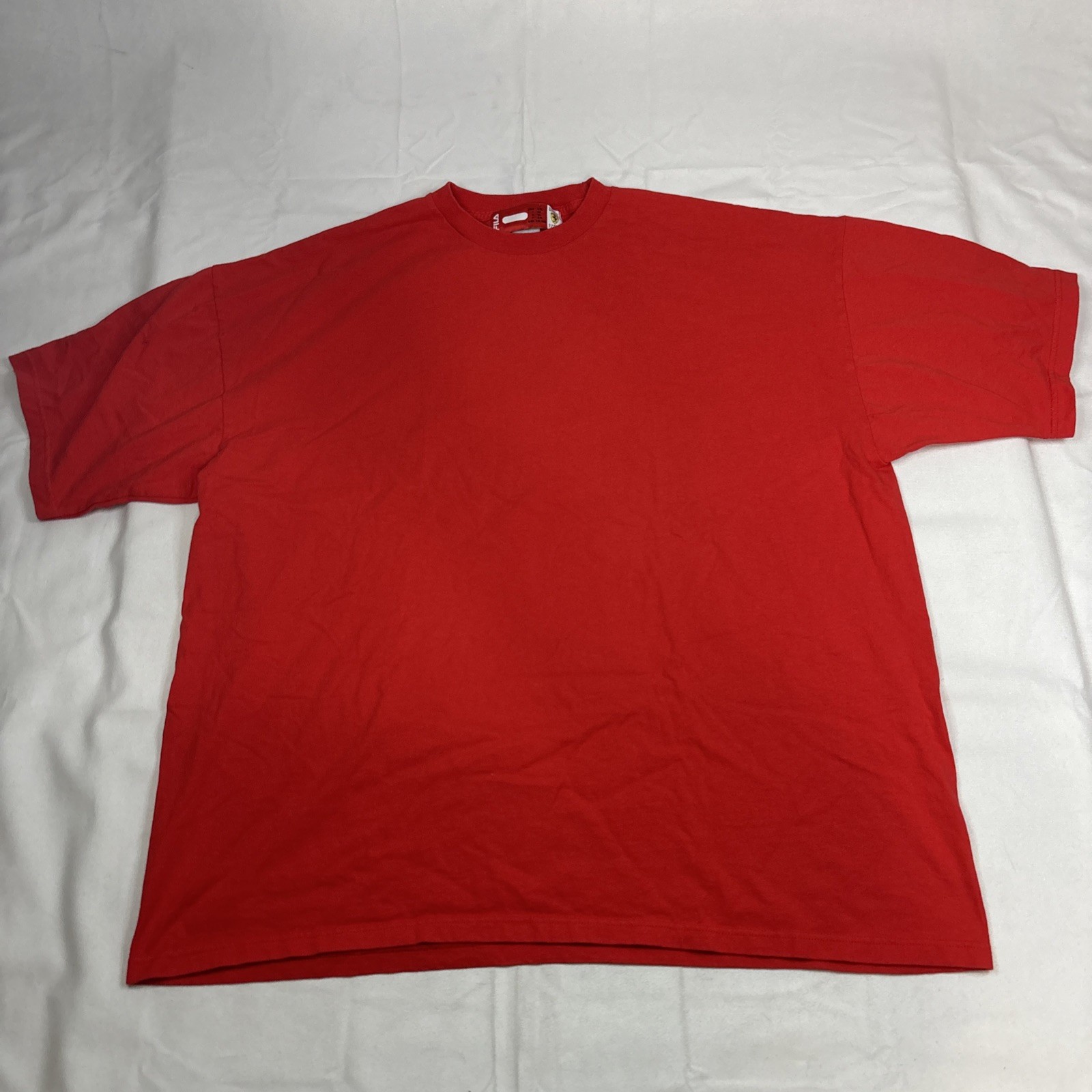 T shirt Fila x Ferrari uomo XXL 2XL rossa da qui all'eternità