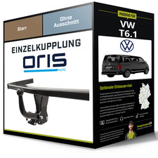 Starre Anhängerkupplung für VW T6.1 10.2019-jetzt Kasten/Bus Oris AHK