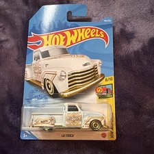 HOT WHEELS ART CARS LA TROCA WHITE 146/250. SEE COMBINED OFFERS 