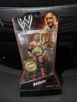 WWE Wrestling Series 1 Batista 1/1000  BELT# 675 HARD TO FIND!