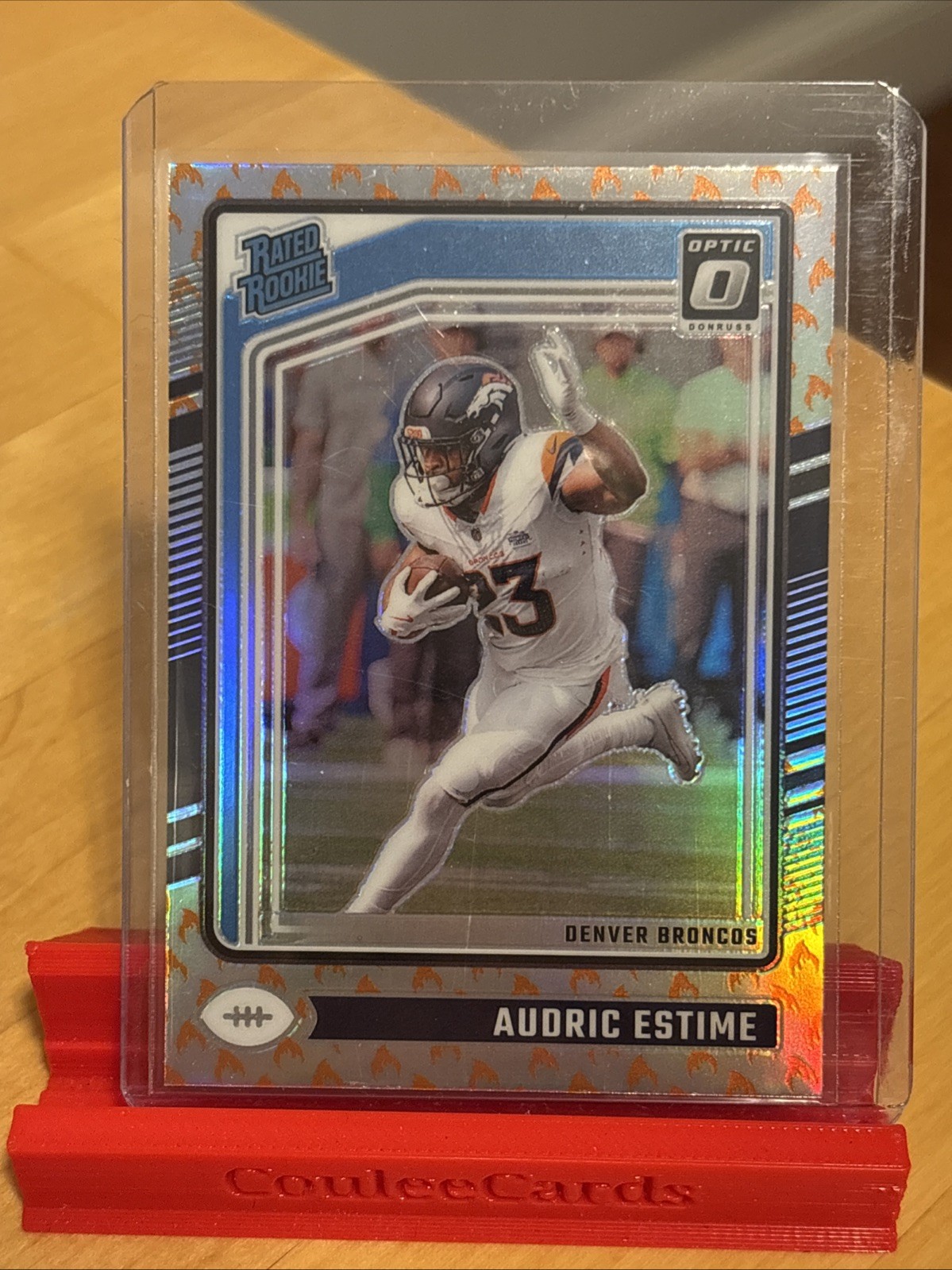 2024 Optic Audric Estime #206 ROOKIE Rated Flame Emoji 🔥🔥🔥