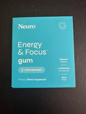Neuro Gum Energy Chews – 2 Pack | Nootropic Blend with Caffeine & B12