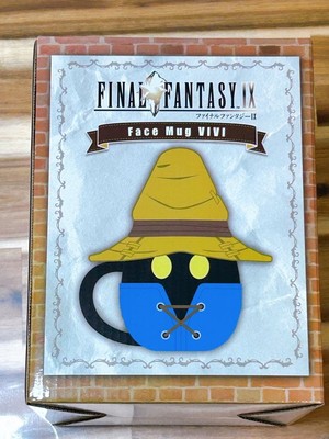 Final Fantasy IX Vivi Charakter Gesicht Becher 250ml Keramik Neu Ungeöffnet