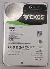 Seagate Exos X10 10TB ST10000NM0016 SATA 7.2K Enterprise HDD - B Grade