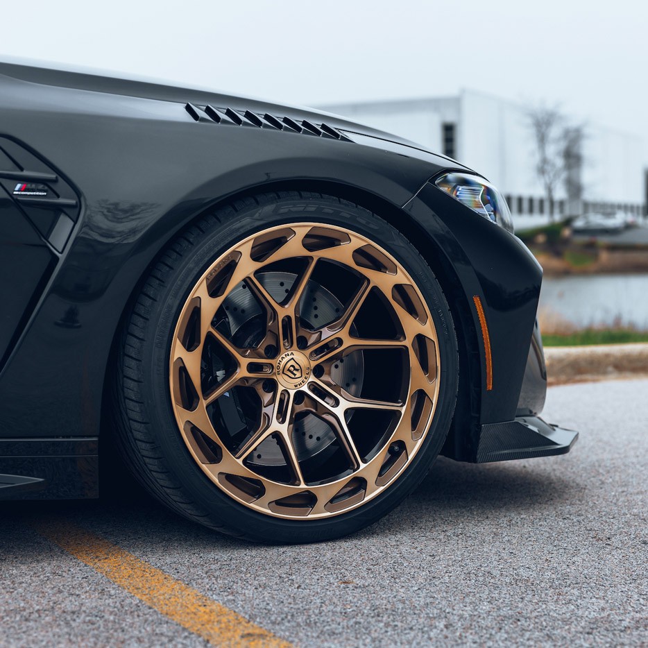 Audi R8 Front Wheel Bronze