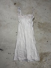 Vintage 2000s Dolce & Gabbana Silk Bustier Corset Dress