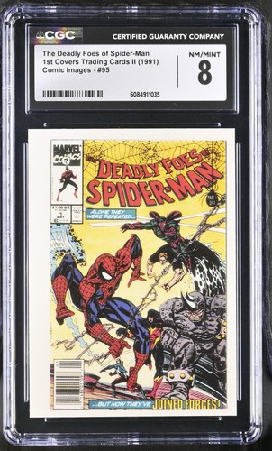 1991 Spider-Man 1st Covers Marvel Comics Presents Card #95 CGC 8 NM/MINT