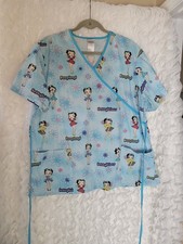 Betty Boop Scrub Top, XL Scrubs, Boopland Bettylicious