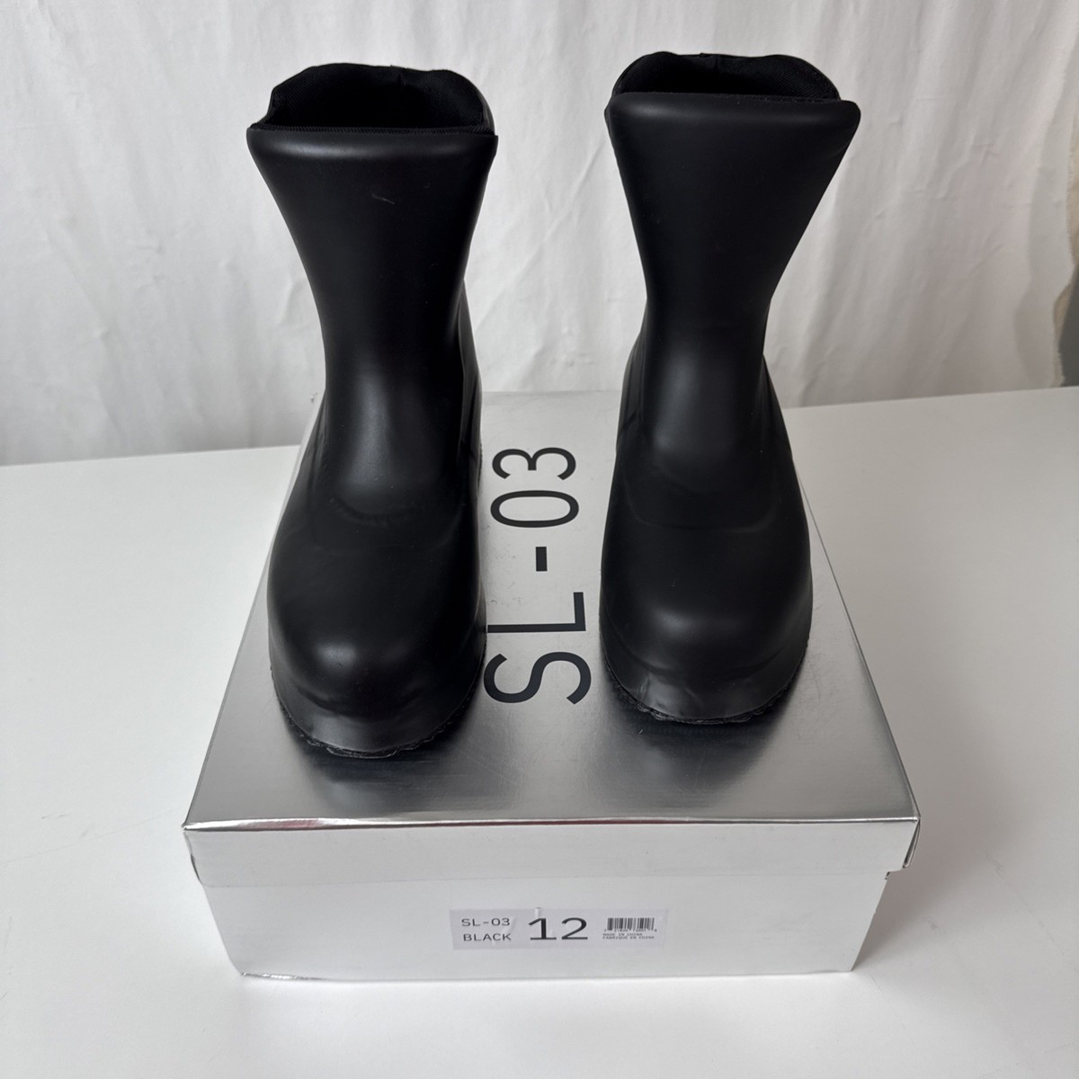Yeezy YZY SL-03 Black Boots Size 12 Brand New With Box | eBay
