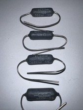 Sage Silicohm 125 Ohm 5 Watt 3 Wirewound Resistors New Quantity of 4