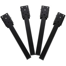 4pcs Folding Table Legs Iron Support Leg Furniture for Coffee Table Cabinet