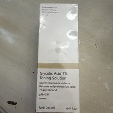 Glycolic Acid 7 Toning Solution. 240ml 8.44 fl oz exp 2027 free ship