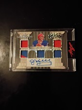 2024 Leaf Ultimate Signature Relics #UST-JK1 Jim Kelly Autograph 1/4 Card.OFFER