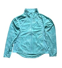 Athleta Run With It Printed Jacket Women's Size Medium Full Zip Gym Yoga Running