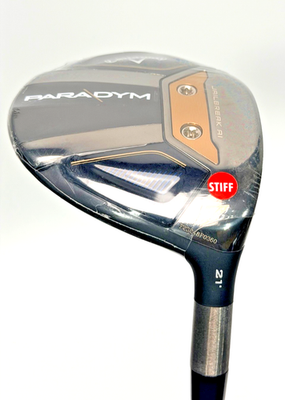 Callaway Paradym 7 Wood 21° HZRDUS Silver 60g Stiff Flex Fairway