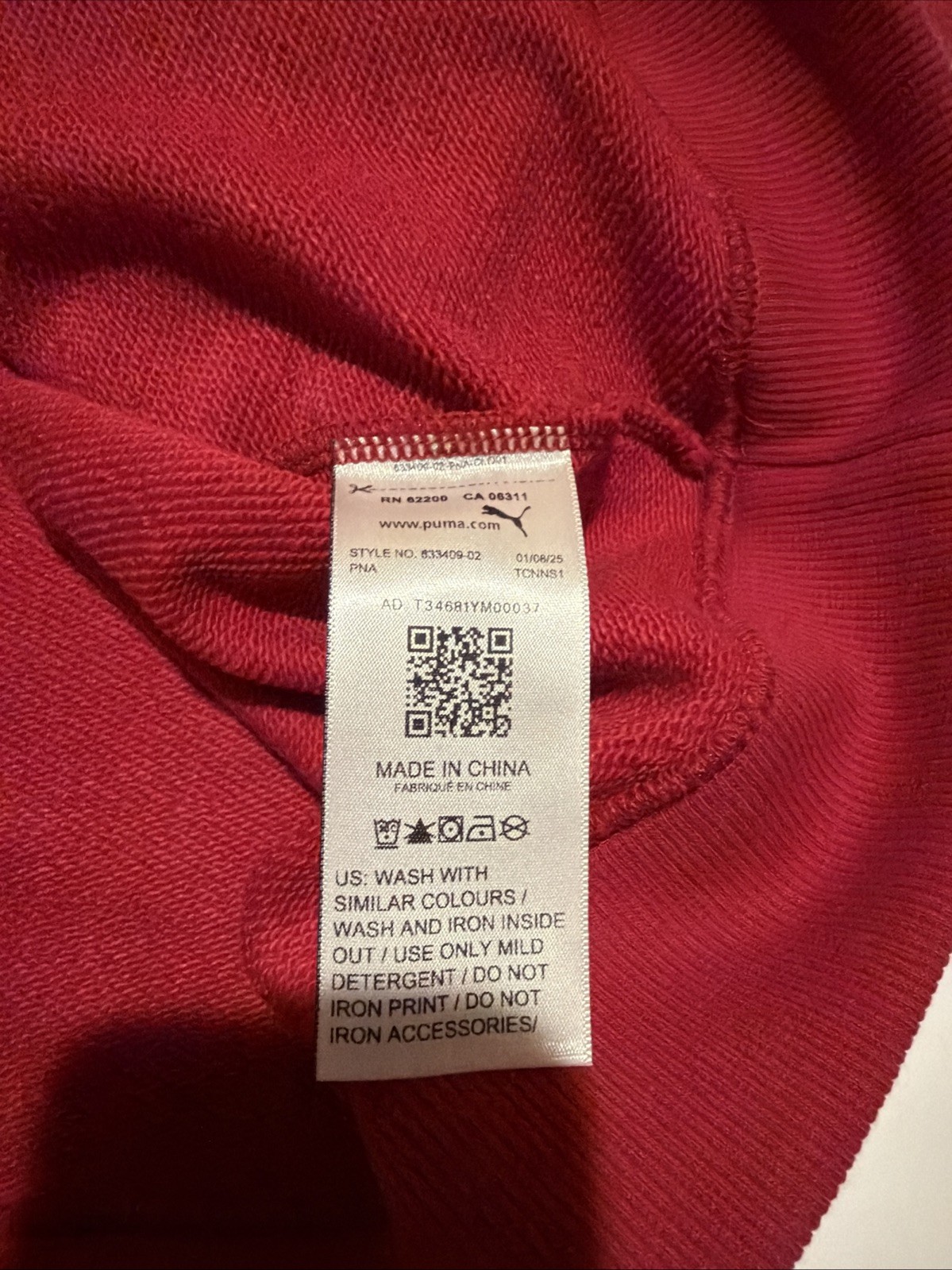 Puma Scuderia Ferrari Miami Limited Edition Men's Graphic Hoodie Sz XXL 633409 image 6