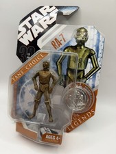 Hasbro 2007 Star Wars Saga Legends RA-7 30Th Anniversary Coin Figure. Cool
