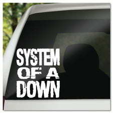 6" System of a Down Vinyl Decal Sticker