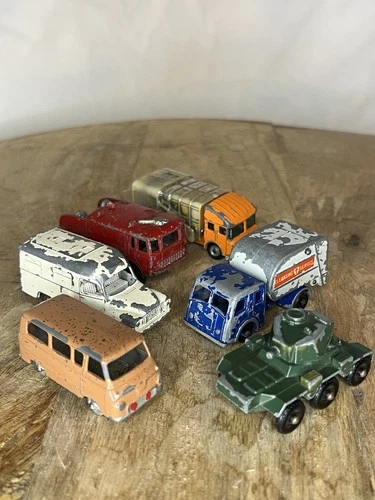 VINTAGE LESNEY DIE CAST CAR COLLECTION 65, CORGI JUNIORS, 70, Made In England