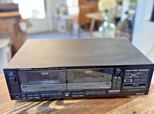 KENWOOD KX-95W Dual Double Cassette Tape Deck...