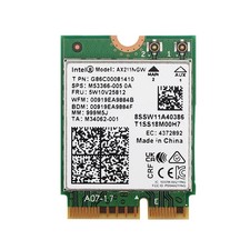 WiFi 6E Intel AX211NGW M.2 CNVIo2 Wireless Card Dual Band WiFi Bluetooth Adapter
