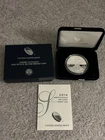 2014 W AMERICAN SILVER EAGLE PROOF DOLLAR US Mint ASE Coin with Box and COA