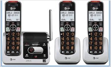 AT T BL102-3 DECT6.0 3-Handset Cordless Answering Machine