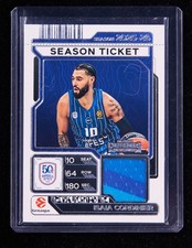 Isaia Cordinier 2025-26 Panini Contenders EuroLeague Ticket Swatches [wyf31