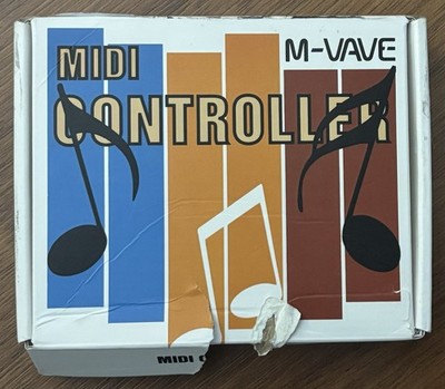M-WAVE Wireless MIDI Controller Pads Bluetooth Portable