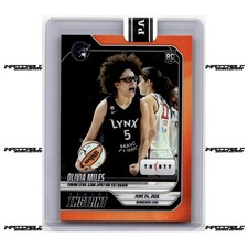 2026 Panini Instant WNBA - Orange #190 Olivia Miles Rookie 1/30 Spot-On