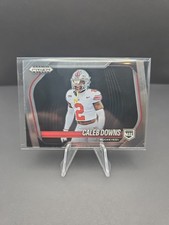 2025 Panini Prizm Black Football Caleb Downs #190 (NIL) Ohio State Buckeyes 