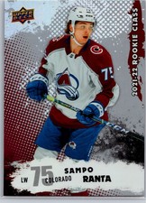 2021-22 Upper Deck #RC-26 Sampo Ranta 2021-22 Rookie Commemorative Class