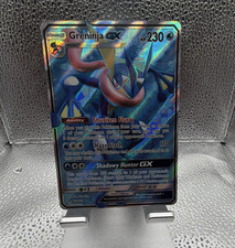 Pokemon Greninja GX 120/131 Forbidden Light Full Art Holo Ultra Rare 230 HP ENG on eBay