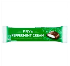 Frys peppermint cream 49gm bars x 24 bars best before 23.3.2026