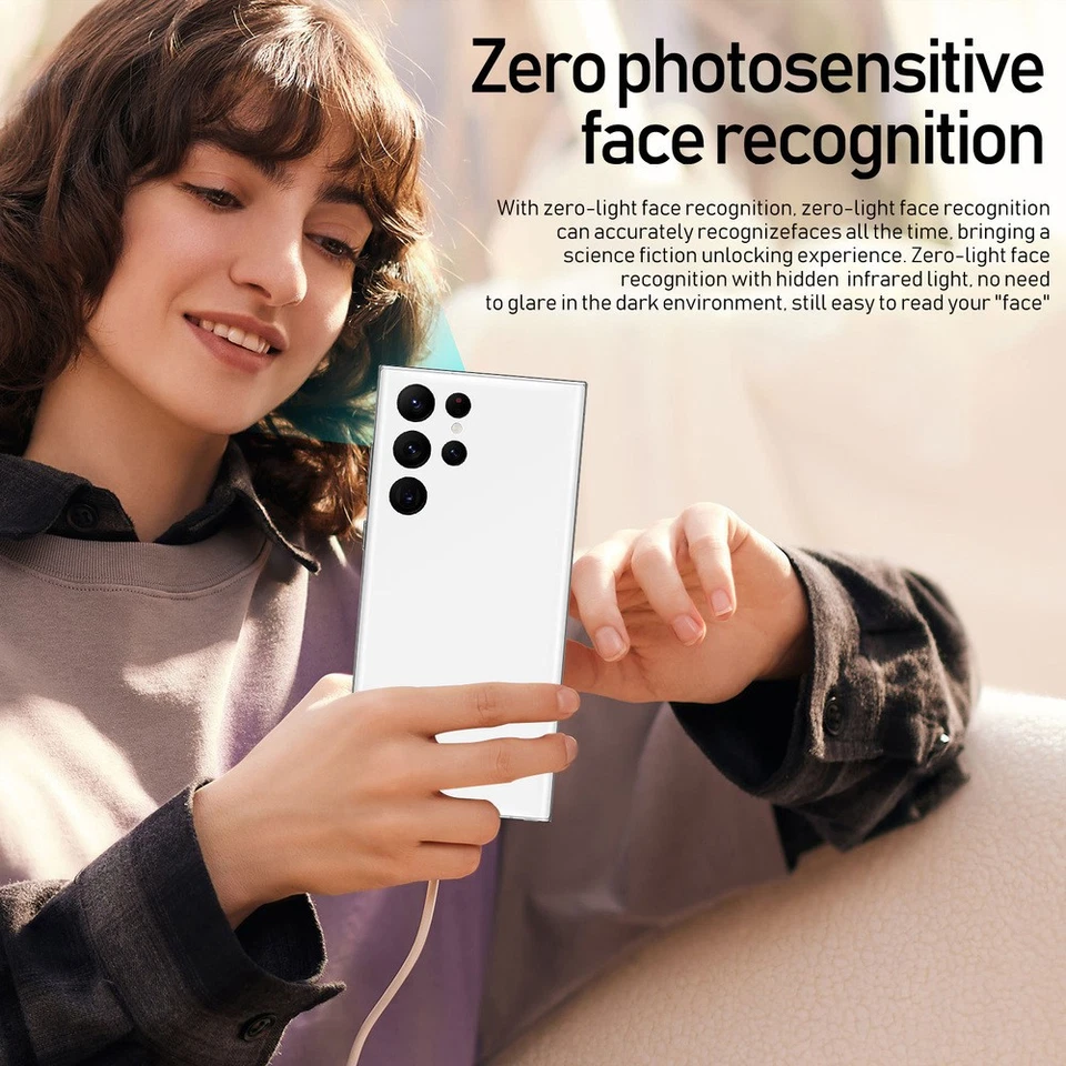 S23 Ultra 8+256GB Smartphone  Factory Unlocked Android Mobile Phones 8000mAh - Image 4 of 4