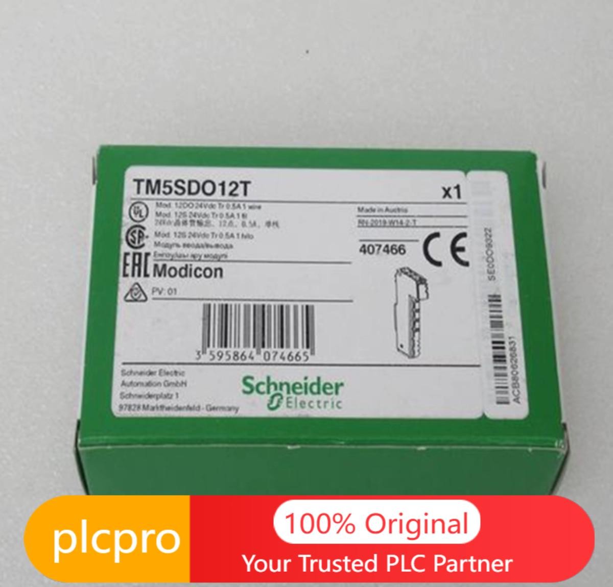 NEW SCHNEIDER TM5SDO12T Digital Output Module US Free TAX
